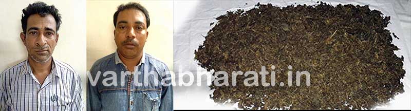 14 ಕೆ.ಜಿ. ಗಾಂಜಾ ವಶ: ಇಬ್ಬರ ಬಂಧನ